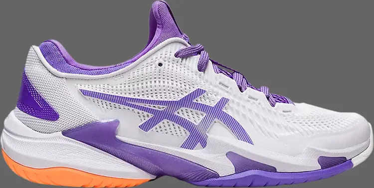 

Кроссовки wmns court ff 3 'white amethyst' Asics, белый, Белый;серый, Кроссовки wmns court ff 3 'white amethyst' Asics, белый