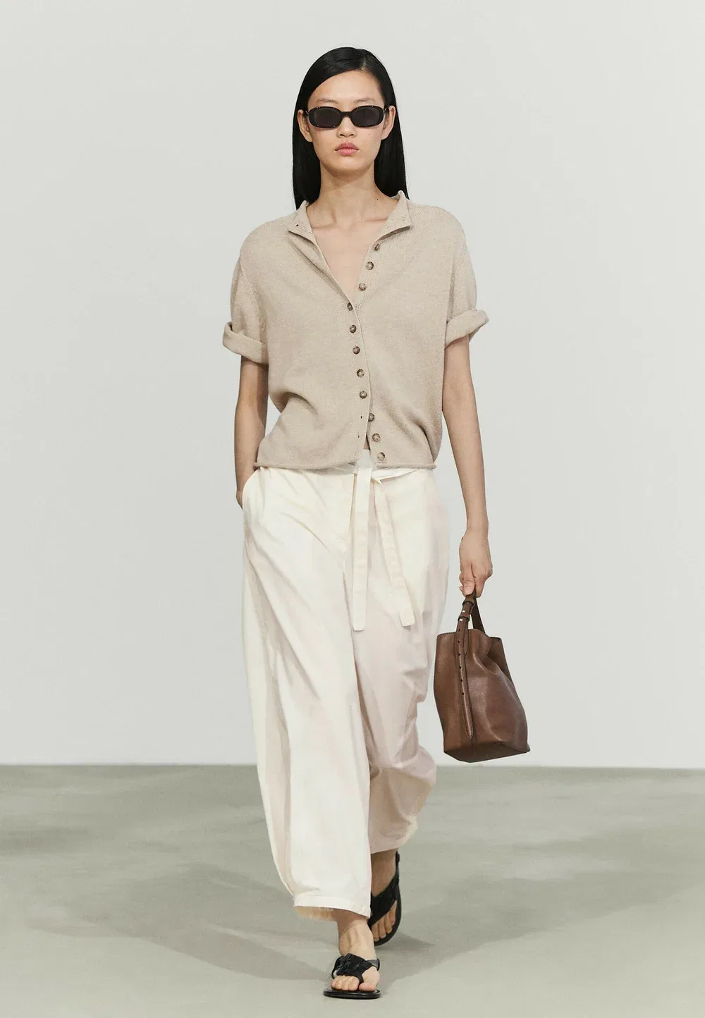Кардиган Massimo Dutti, Sand — фото 2