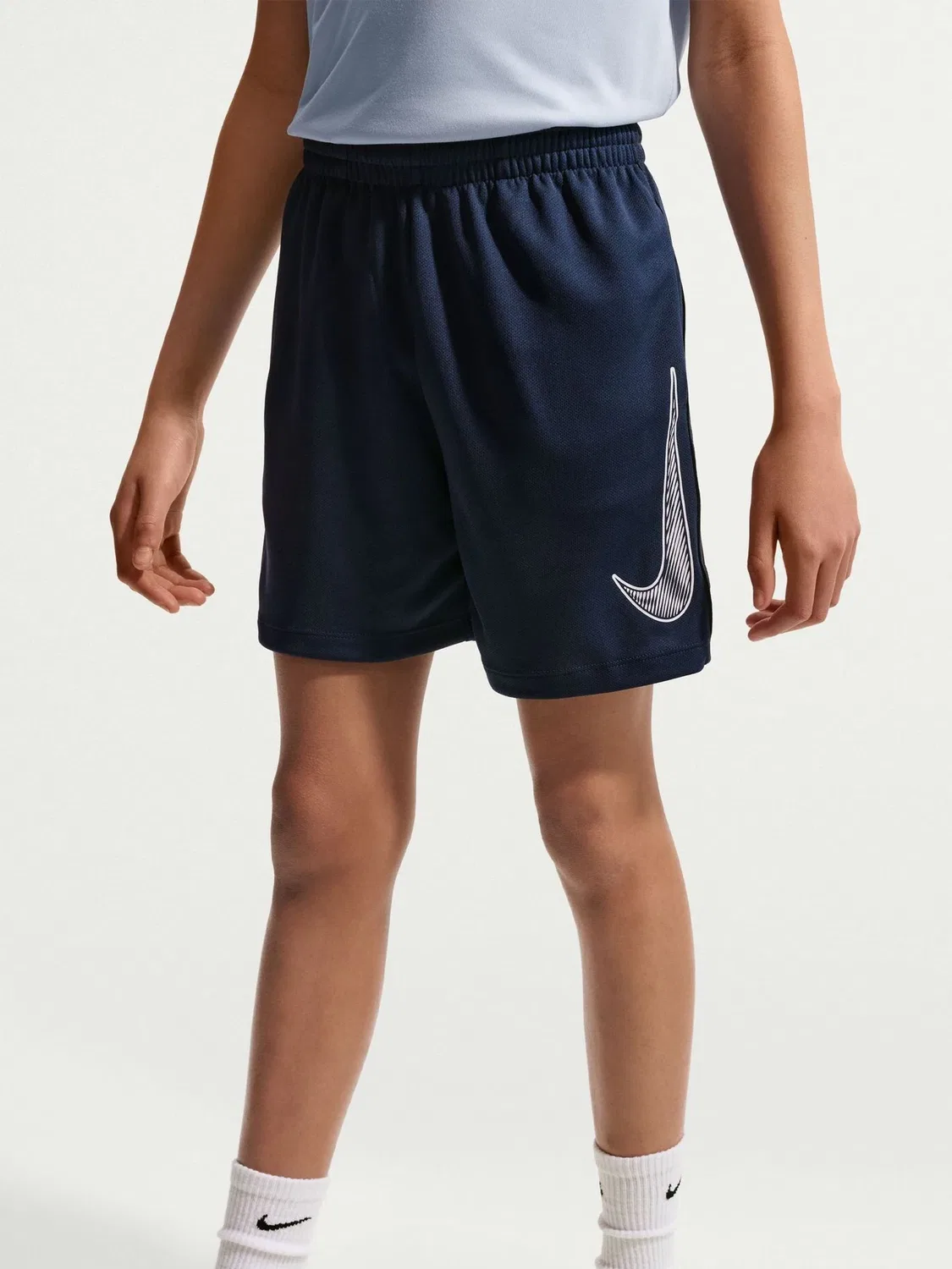 Шорты тренировочные Dri-FIT Multi Nike, темно-синий — фото 4