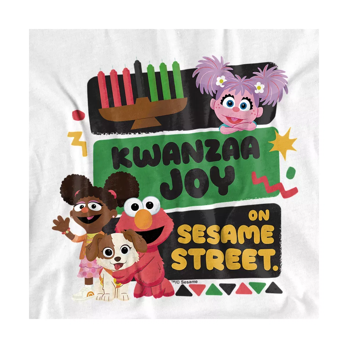 Детское боди с коротким рукавом Sesame Street, White — фото 2