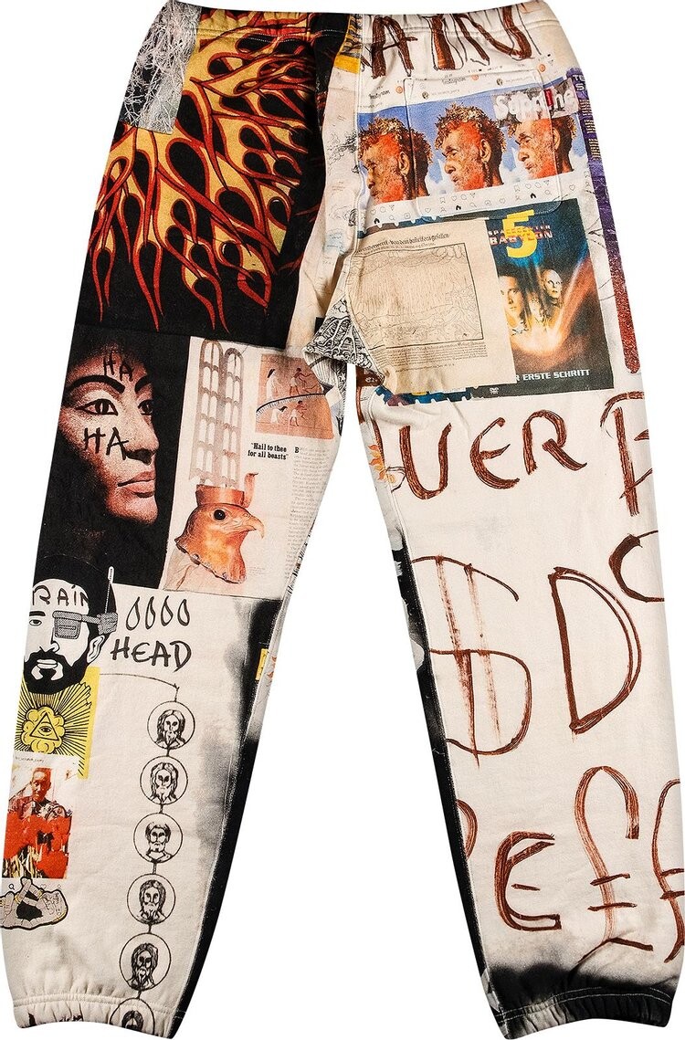 Спортивные брюки Supreme LSD Spells Sweatpant 'Multicolor', разноцветный — фото 3
