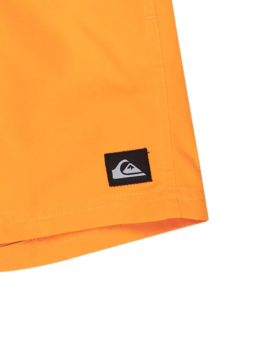 Шорты для серфинга QUIKSILVER 'Everyday Volley 14' оранжевого цвета — фото 3