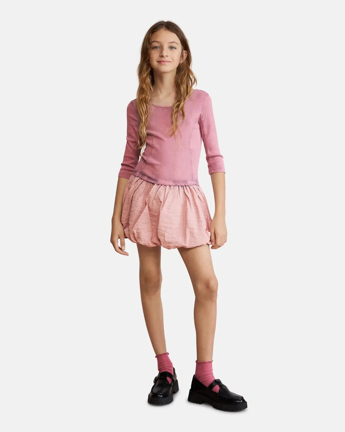 Детское платье для девочек трикотажное Desigual, Rosa — фото 2