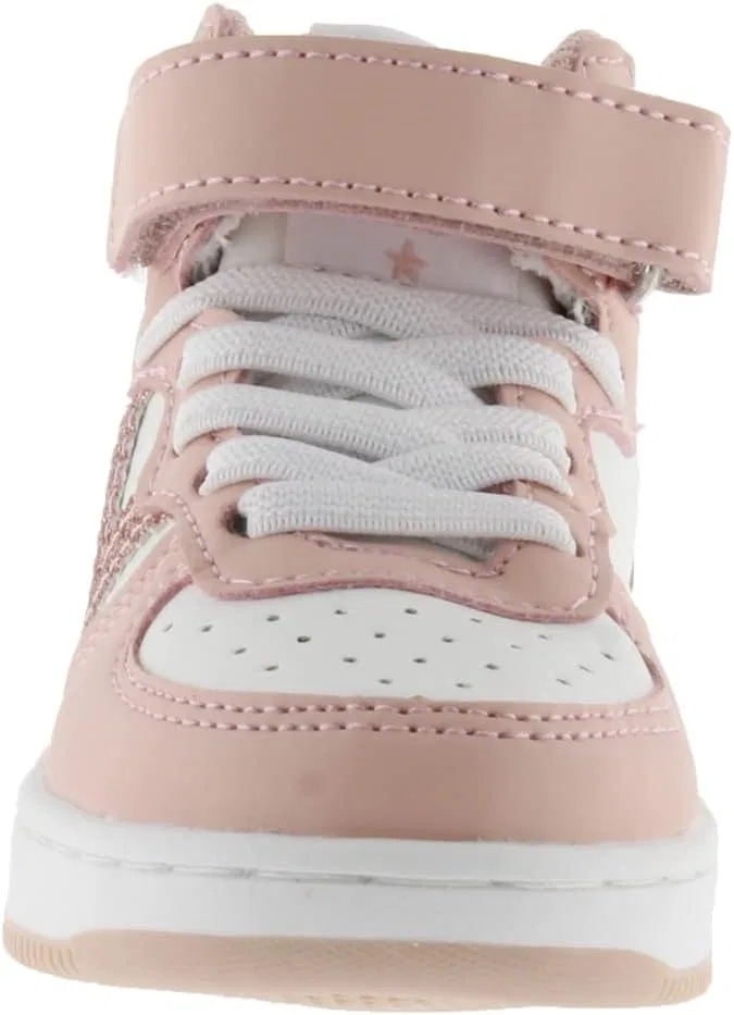 Детские кроссовки для девочек Tiempo High-Top victoria, Nude — фото 2
