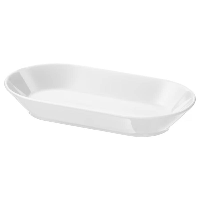 

Тарелка для сервировки Ikea 365+ 19х10, белый