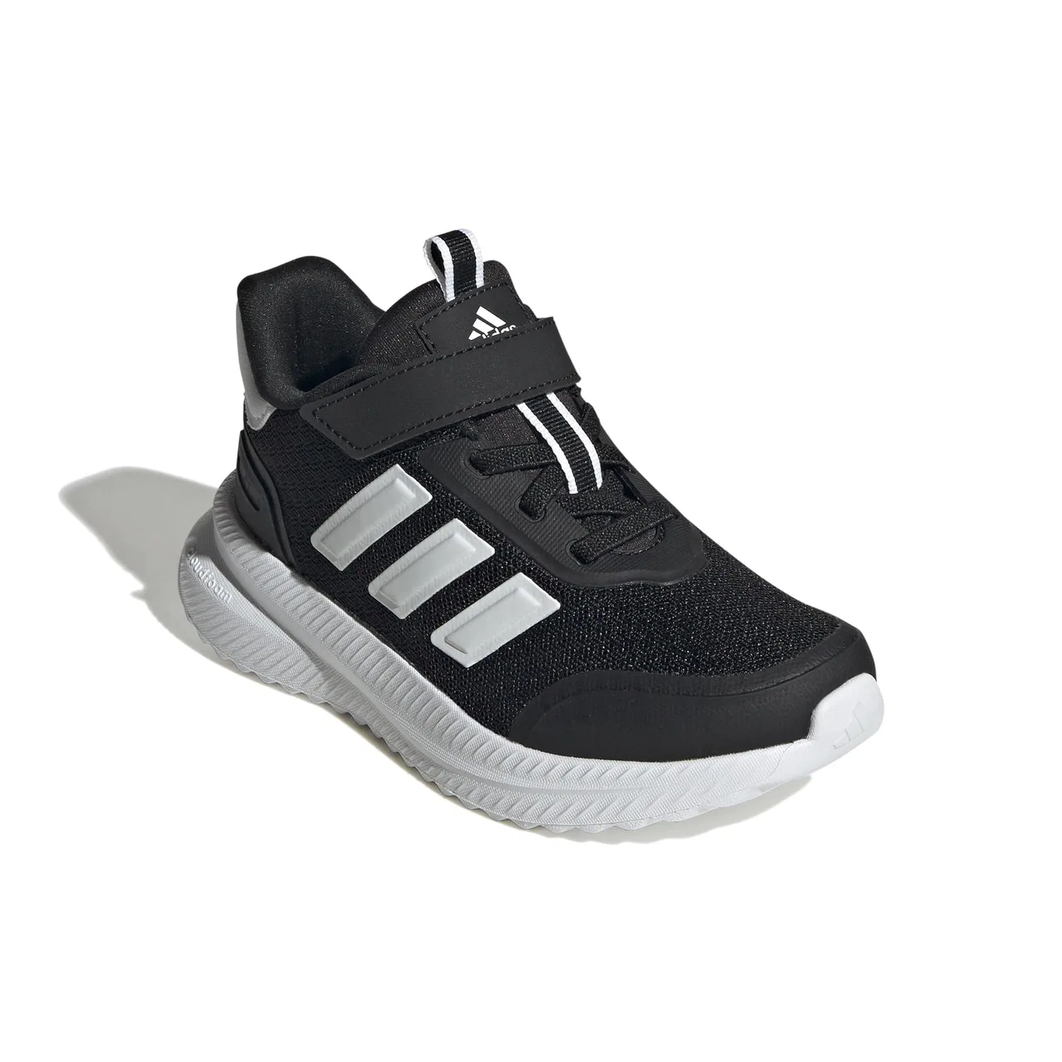 Детские кроссовки для девочек с липучками X_PLR Adidas, Black — фото 2