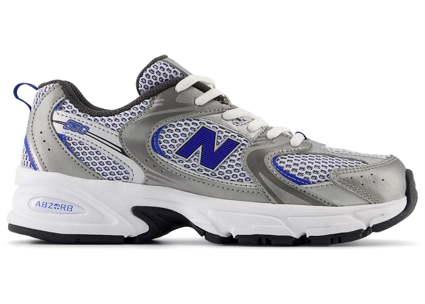 Детские кроссовки Lifestyle New Balance 530, Dark Silver Metallic/Team Royal