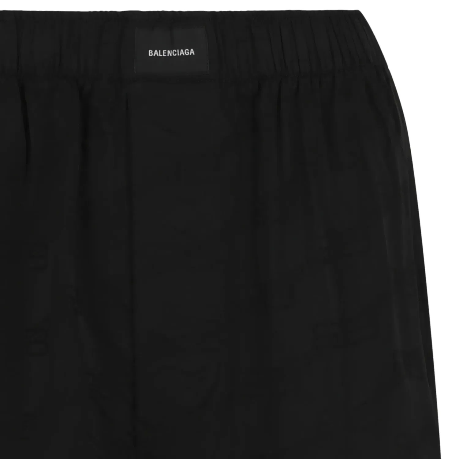 Пижамные шорты Balenciaga BB Monogram, черный — фото 3