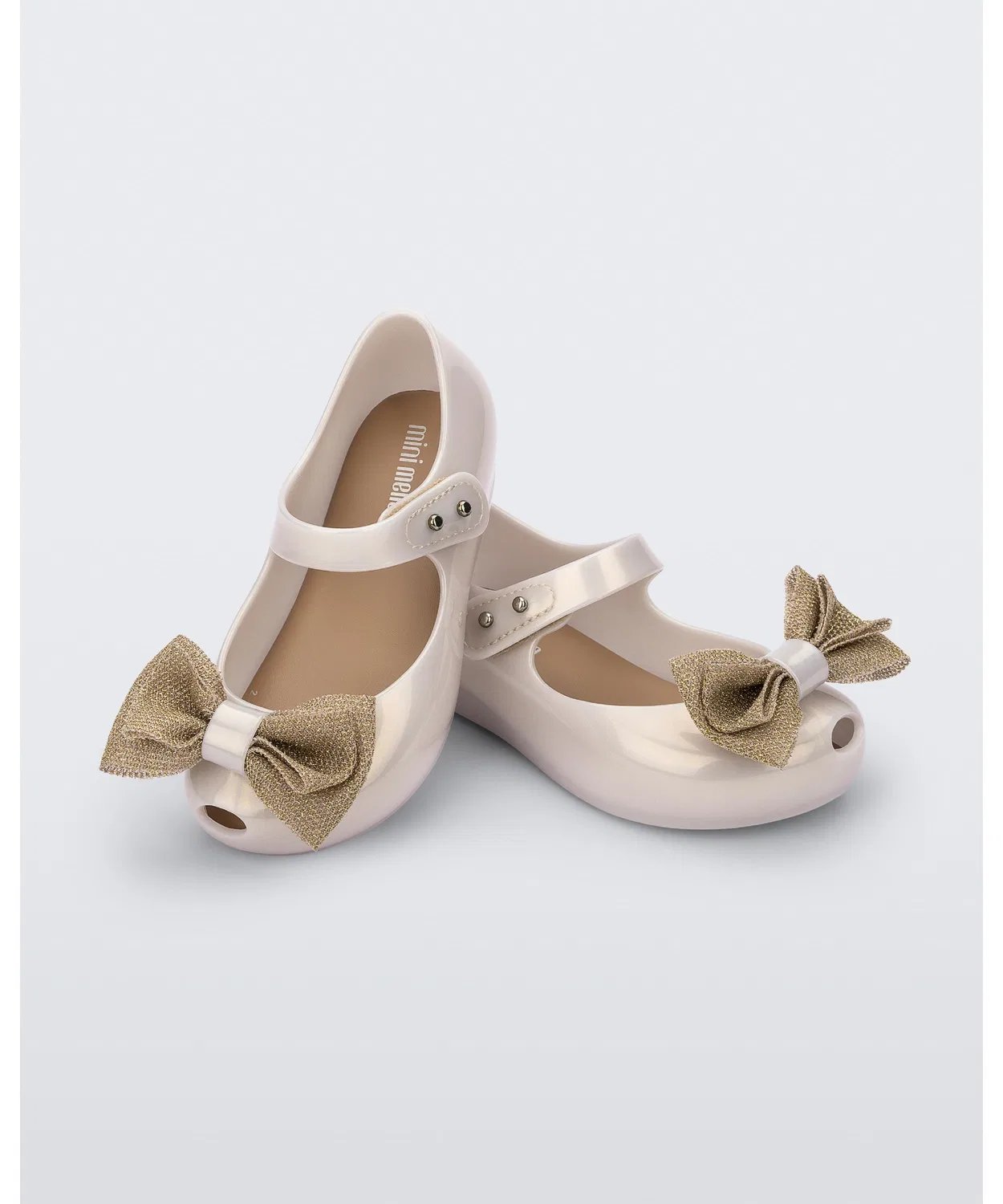 Детские балетки с бантом, модель Sweet XII, melissa, Beige