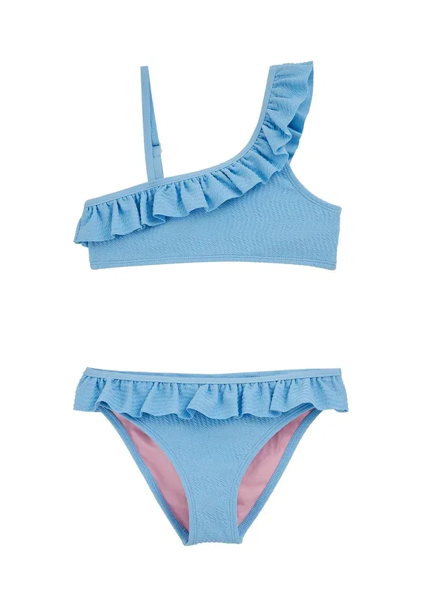 Купальник бикини с регулируемыми бретелями We Fashion Light Blue, светло-голубой