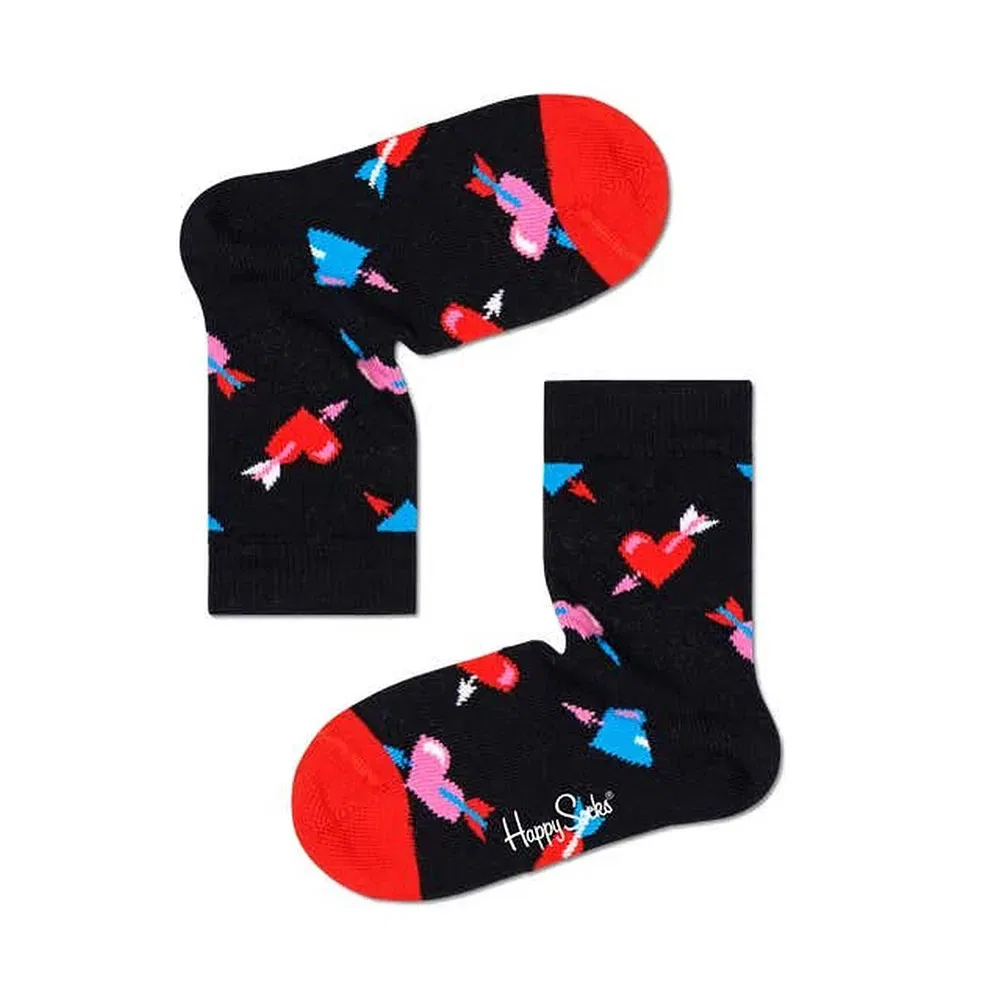 Носки Cupid With Heart Happy Socks, черный