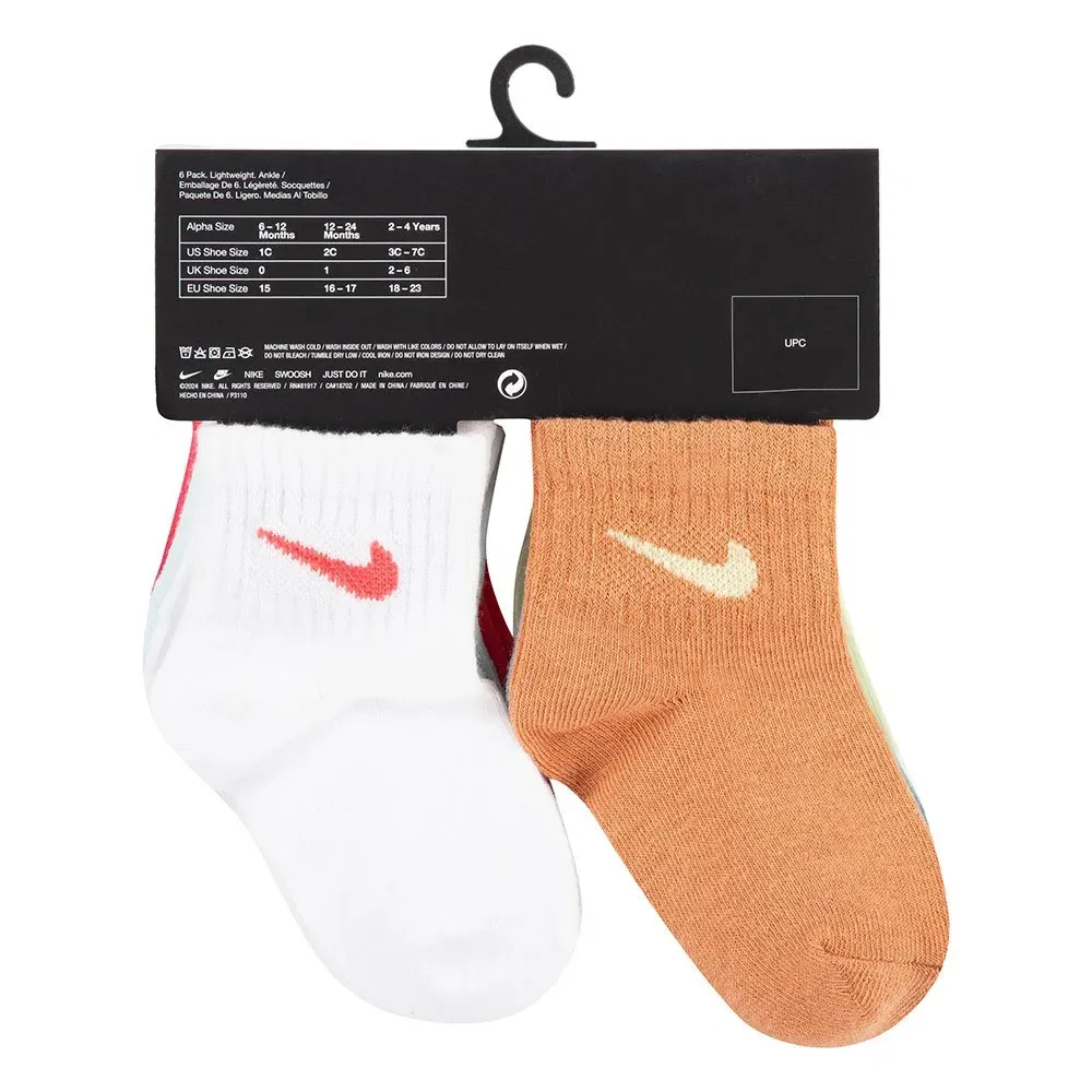 Носки 6 пар Nike, мультиколор — фото 4