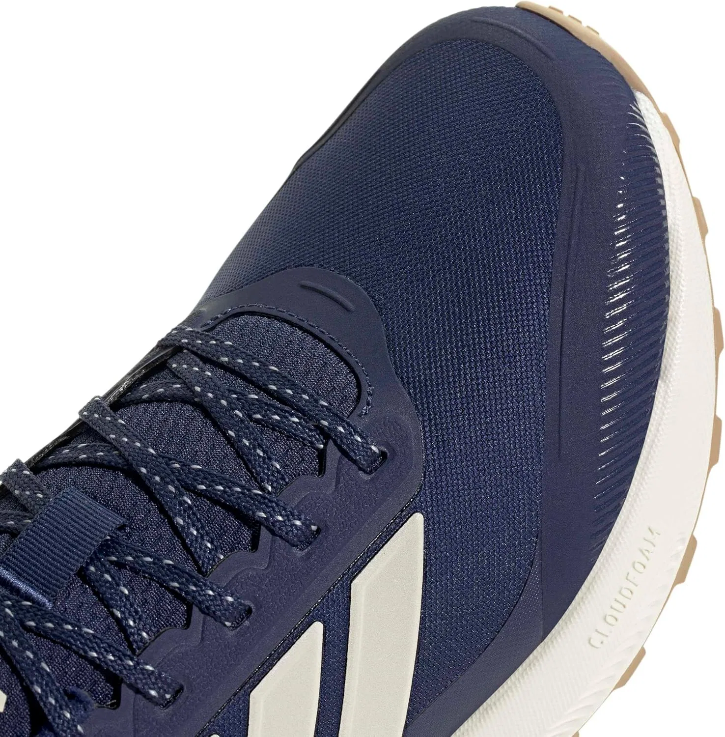 Мужские беговые кроссовки Adidas Runfalcon 5 TR, Dark Blue Chalk White Core Black — фото 4