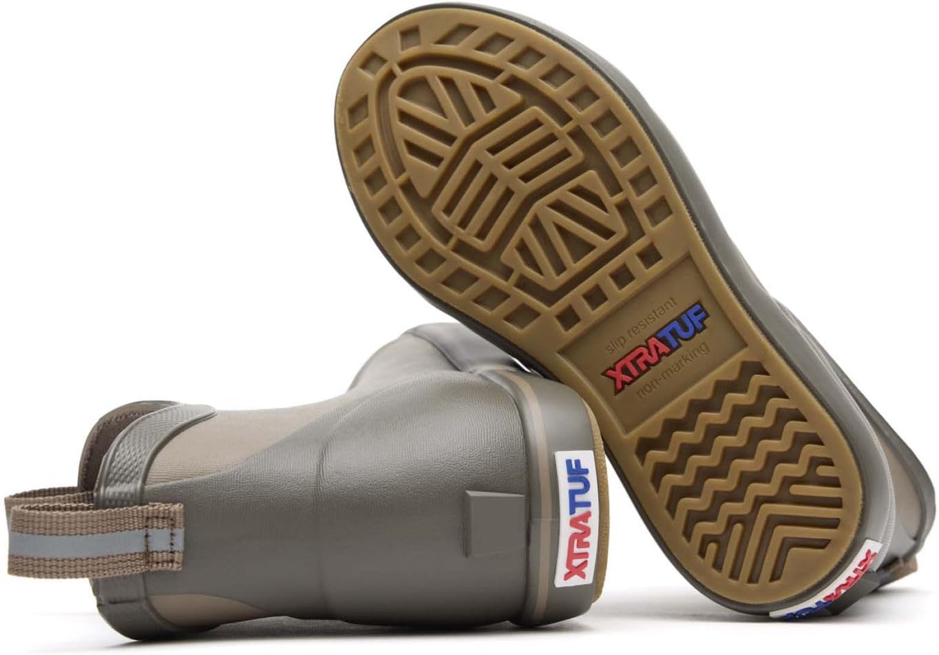 Ботинки Xtratuf Big Kids Ankle Deck, коричневый