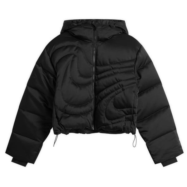 

Пуховик Swoosh Nike, черный