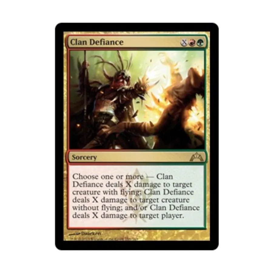 

CCG Клан неповиновение (клавиша R), MTG - Gatecrash