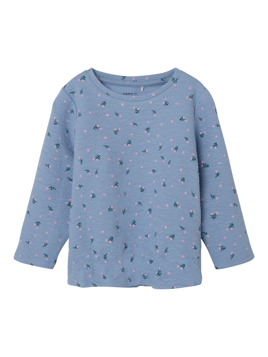 

Лонгслив NAME IT Shirt KADIA, дымно-синий
