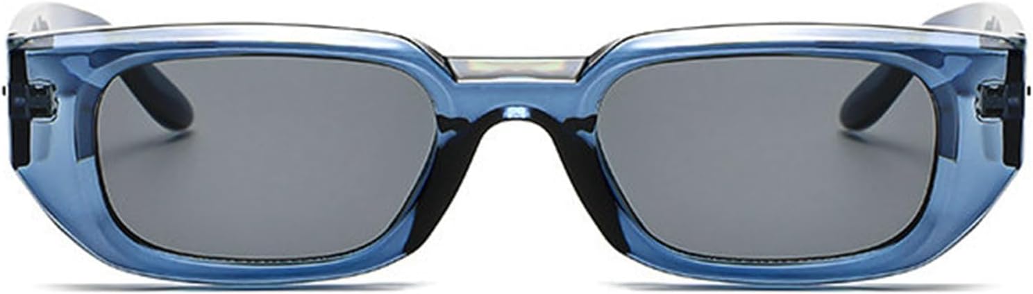 

Солнцезащитные очки Willochra Vintage Small Rectangle Sunglasses для женщин и мужчин, мода 90-х, ретро, ​​узкие, роскошные, для активного отдыха, с защитой от УФ-излучения UV400, C3