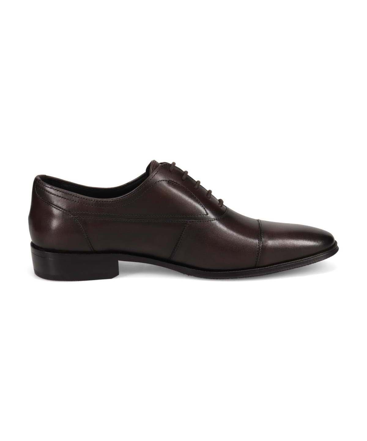 Туфли Modello Coveross с прямым носком и внутренней подкладкой в форме пчелы Modello, Dark Brown — фото 4