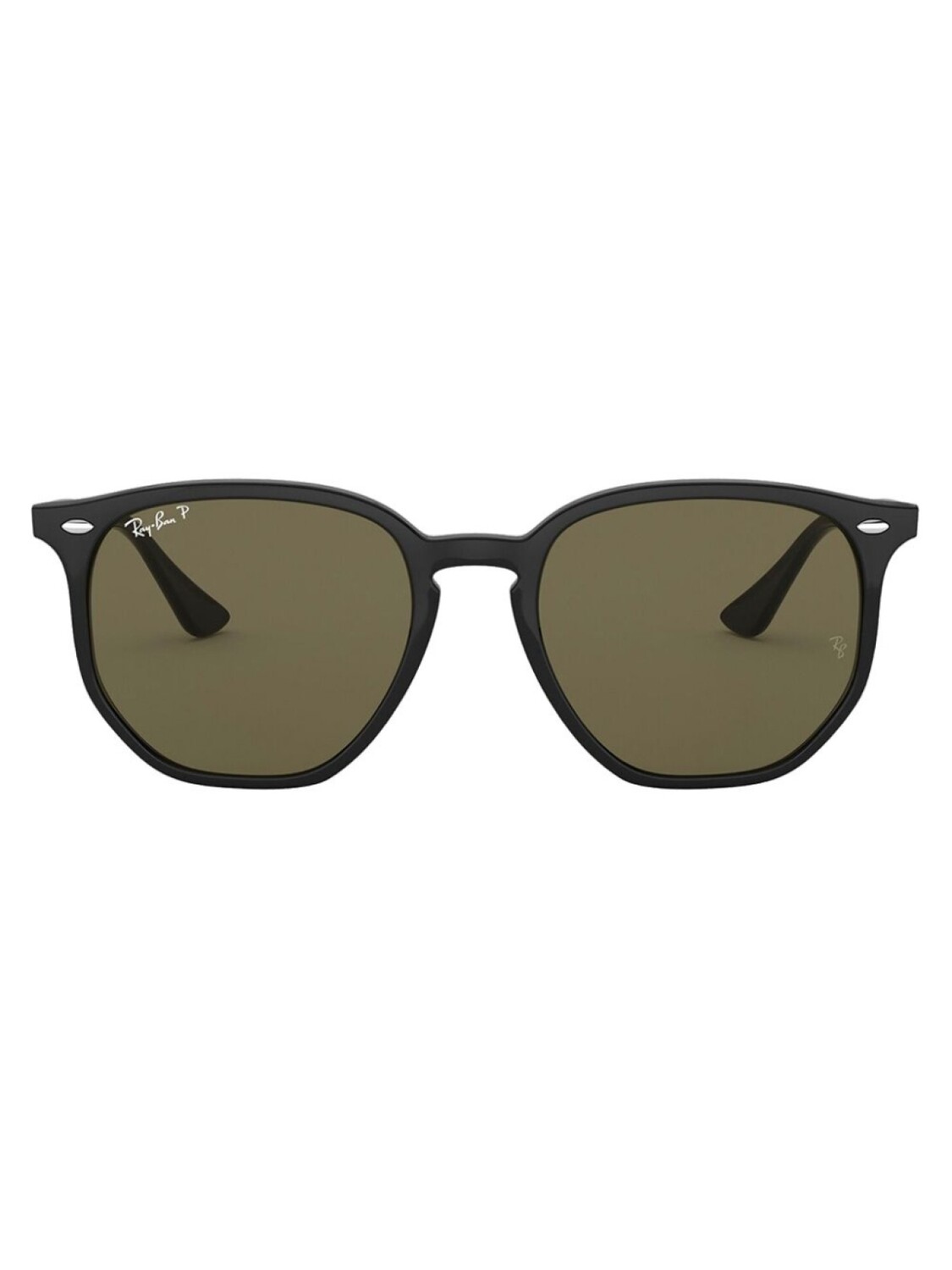 

Ray-Ban солнцезащитные очки в геометричной оправе, черный