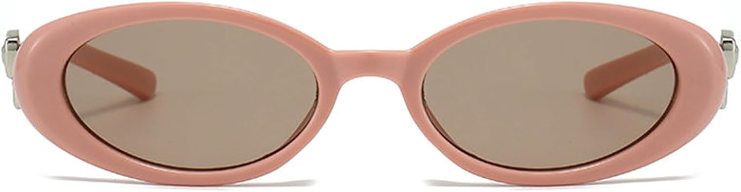 

Солнцезащитные очки Willochra Retro Oval bow для женщин, модные, в маленькой овальной оправе, дизайнерские, для активного отдыха, с защитой от УФ-излучения UV400, модель F27, Pink