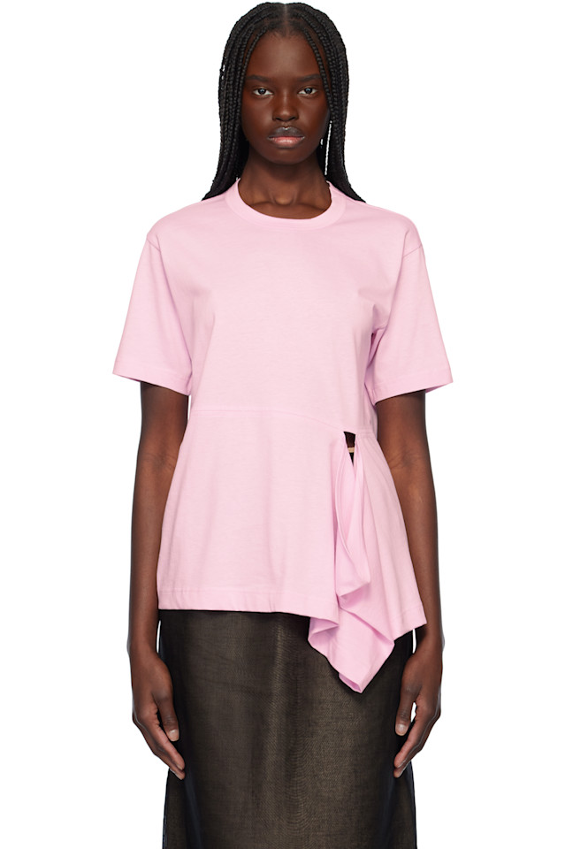 

Футболка Open Loop Comme Des Garçons Shirt, розовый