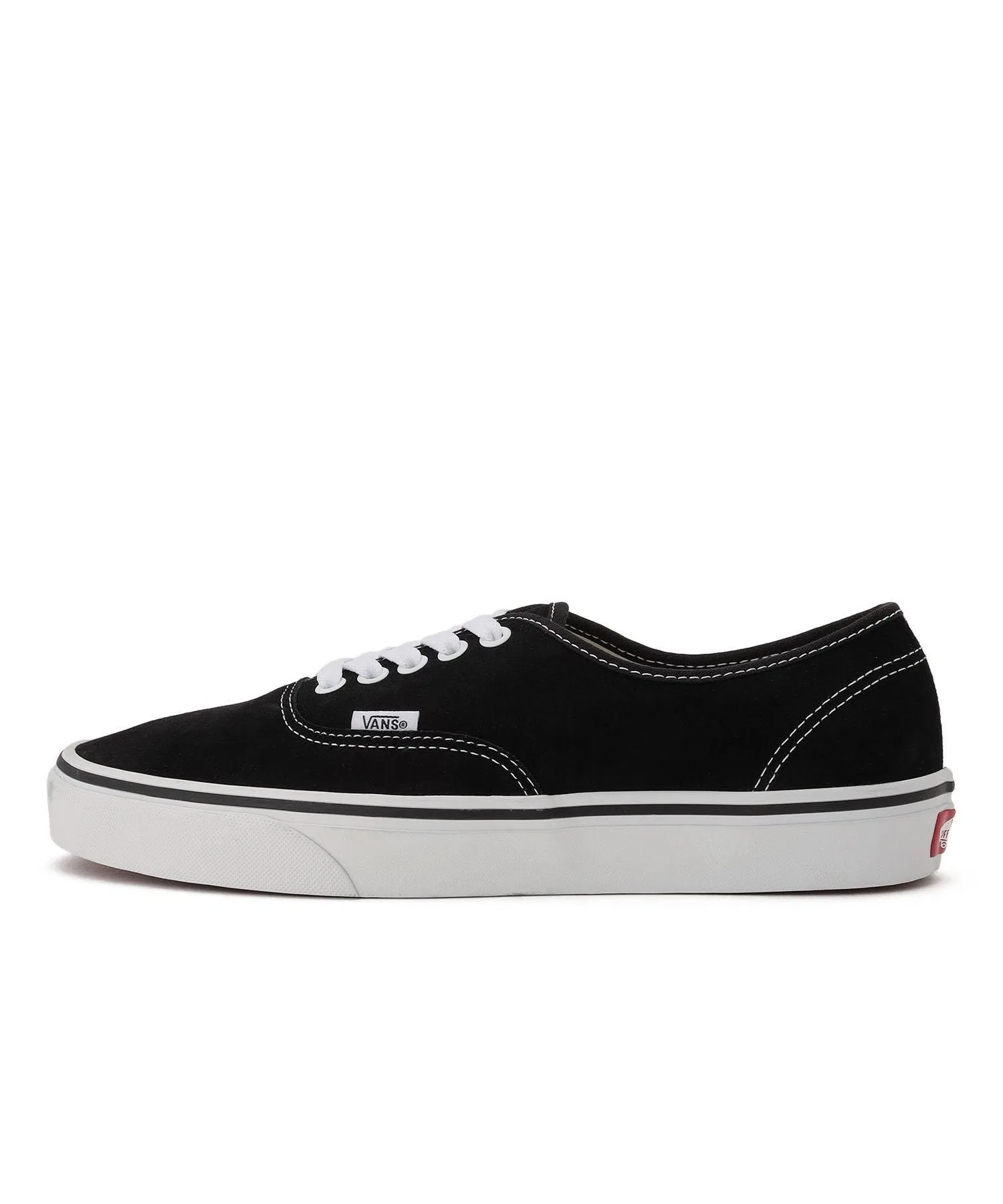 Унисекс кроссовки VANS AUTHENTIC из замши чёрные