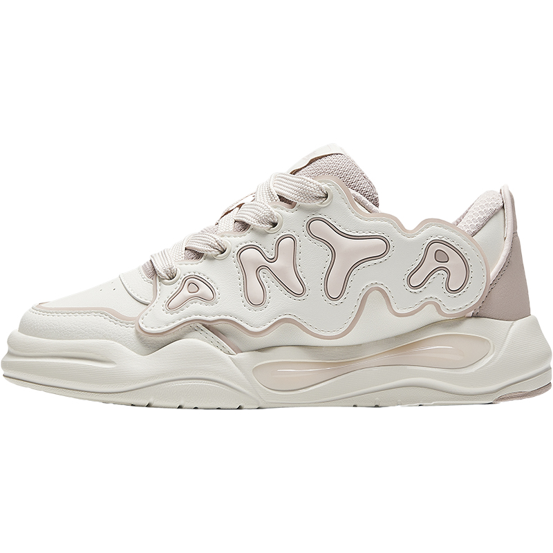 

Детские скейтерские кроссовки Grade School Antakids, айвори белый/residue белый/lotus grey