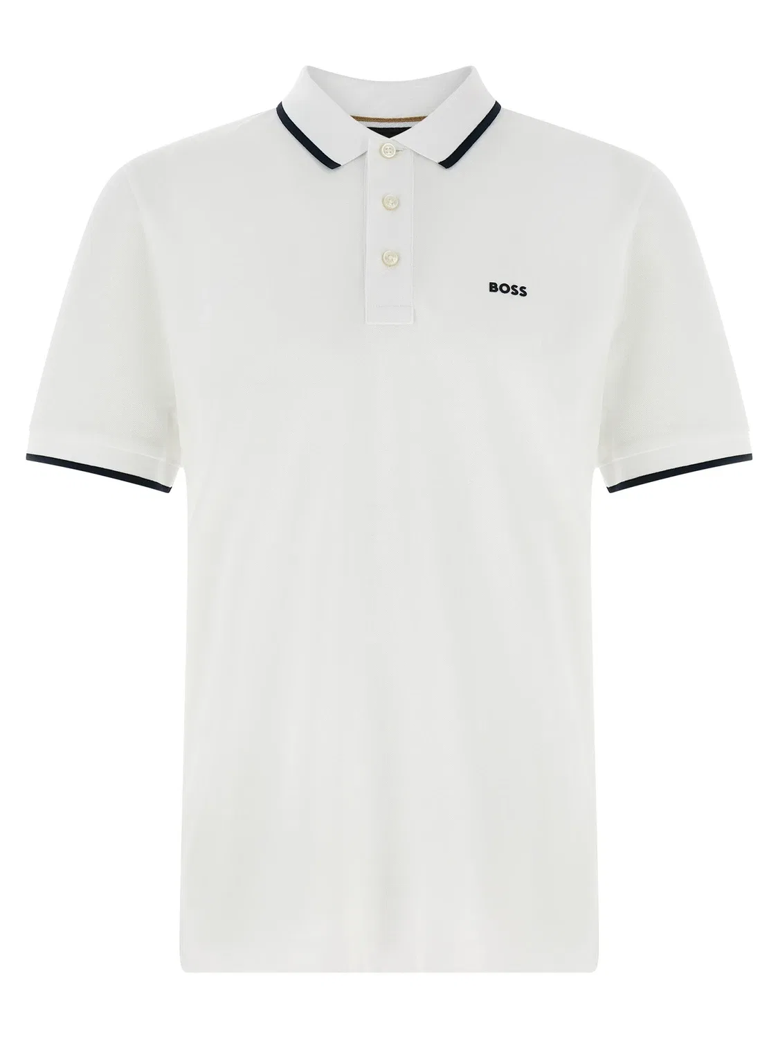 Поло «Parlay 190» HUGO BOSS, белый
