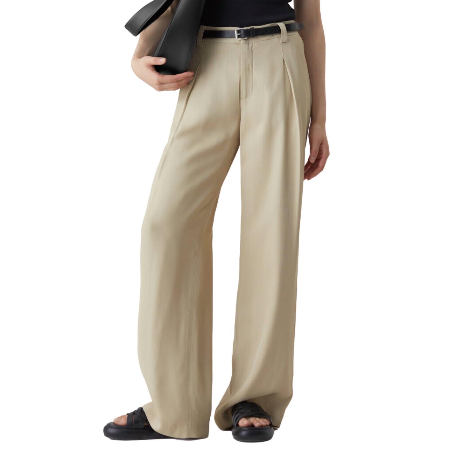 

Брюки Brooks Fluid Twill бежевого цвета CLOSED