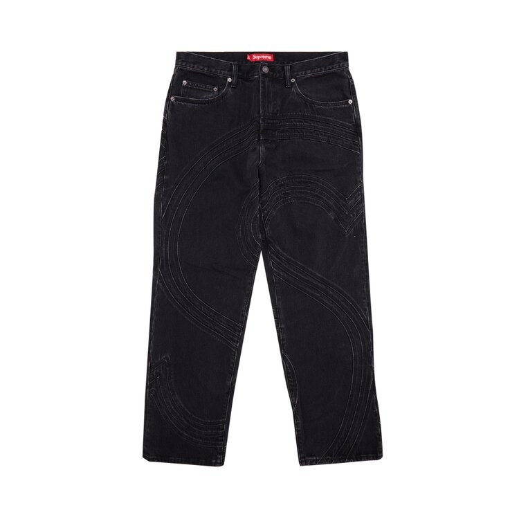 

Джинсы Supreme S Logo Loose Fit Jean, черный