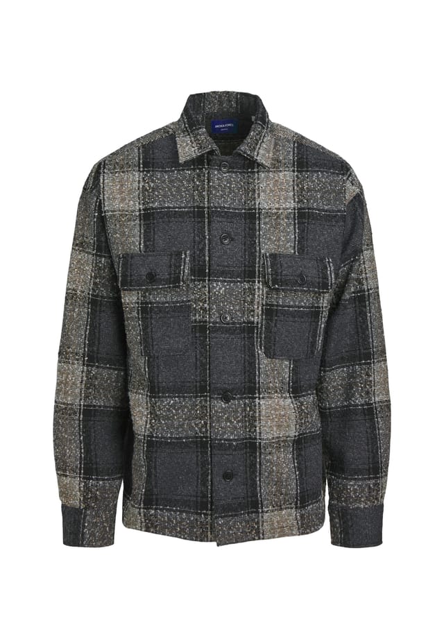 

Рубашка roxbury boucle рубашка с длинным рукавом Jack & Jones, серый