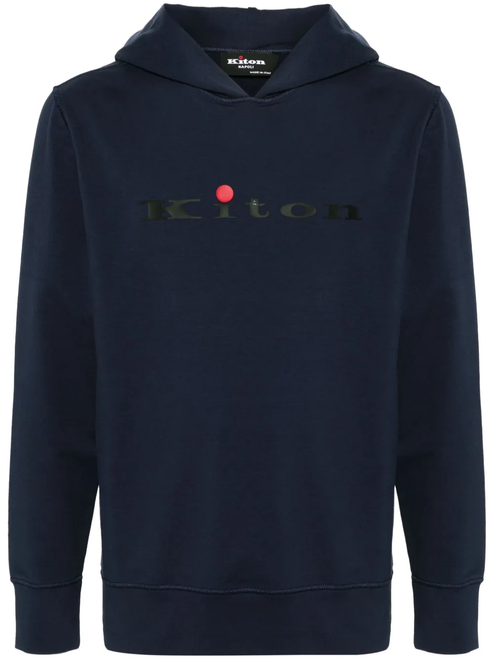 

Худи с логотипом Kiton, синий