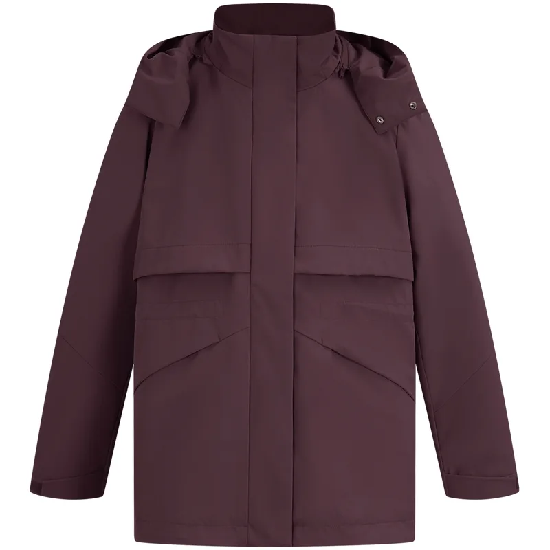 Женская пуховая куртка Tommy Hilfiger, Burgundy XIH