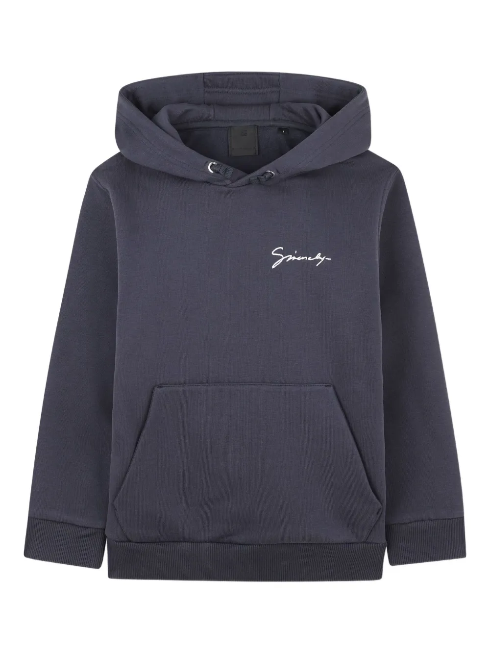 

Худи с графичным принтом Givenchy Kids, синий