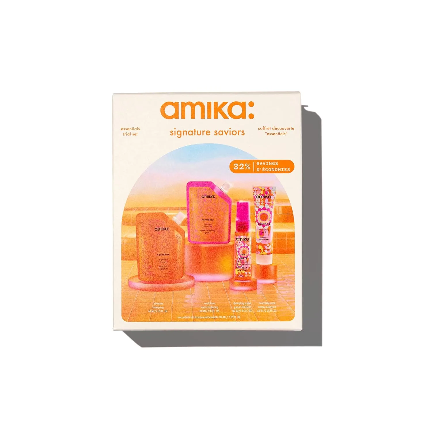 Набор для пробного использования Amika Signature Saviers Essential