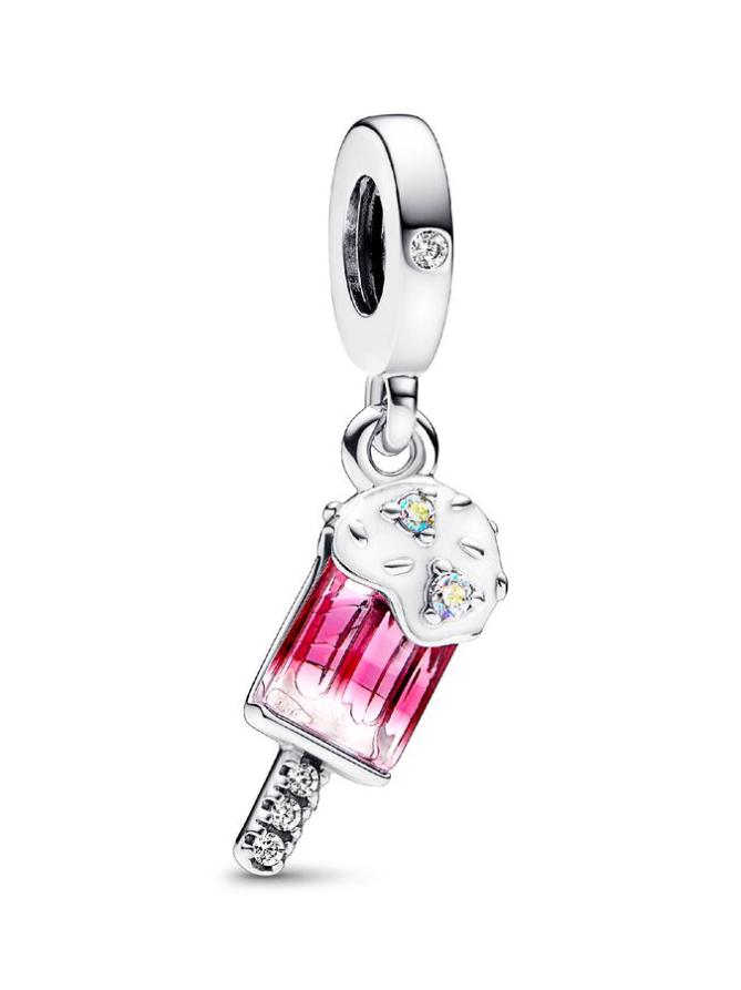 

Шарм Pandora Sprinkled Popsicle Dangle Charm, стерлинговое серебро
