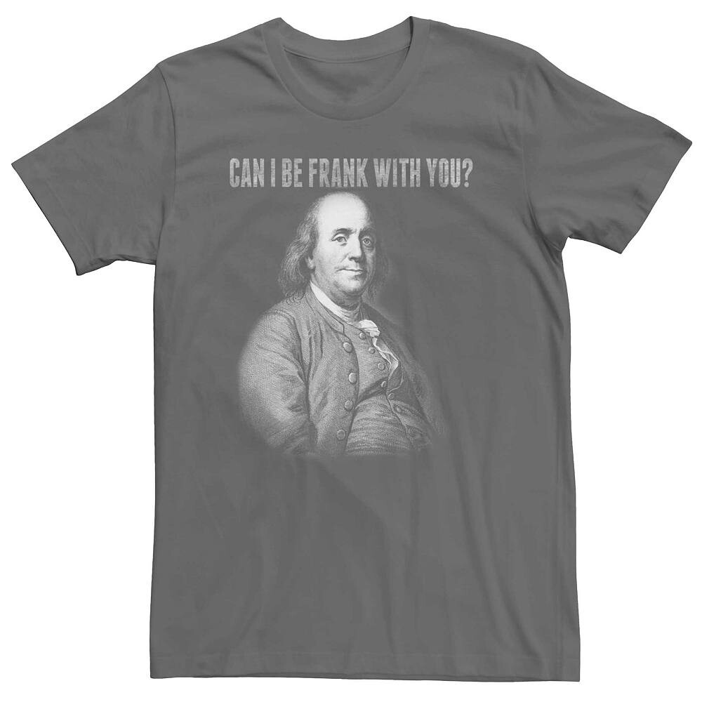 

Мужская футболка с рисунком Can I Be Frank Licensed Character, цвет Charcoal