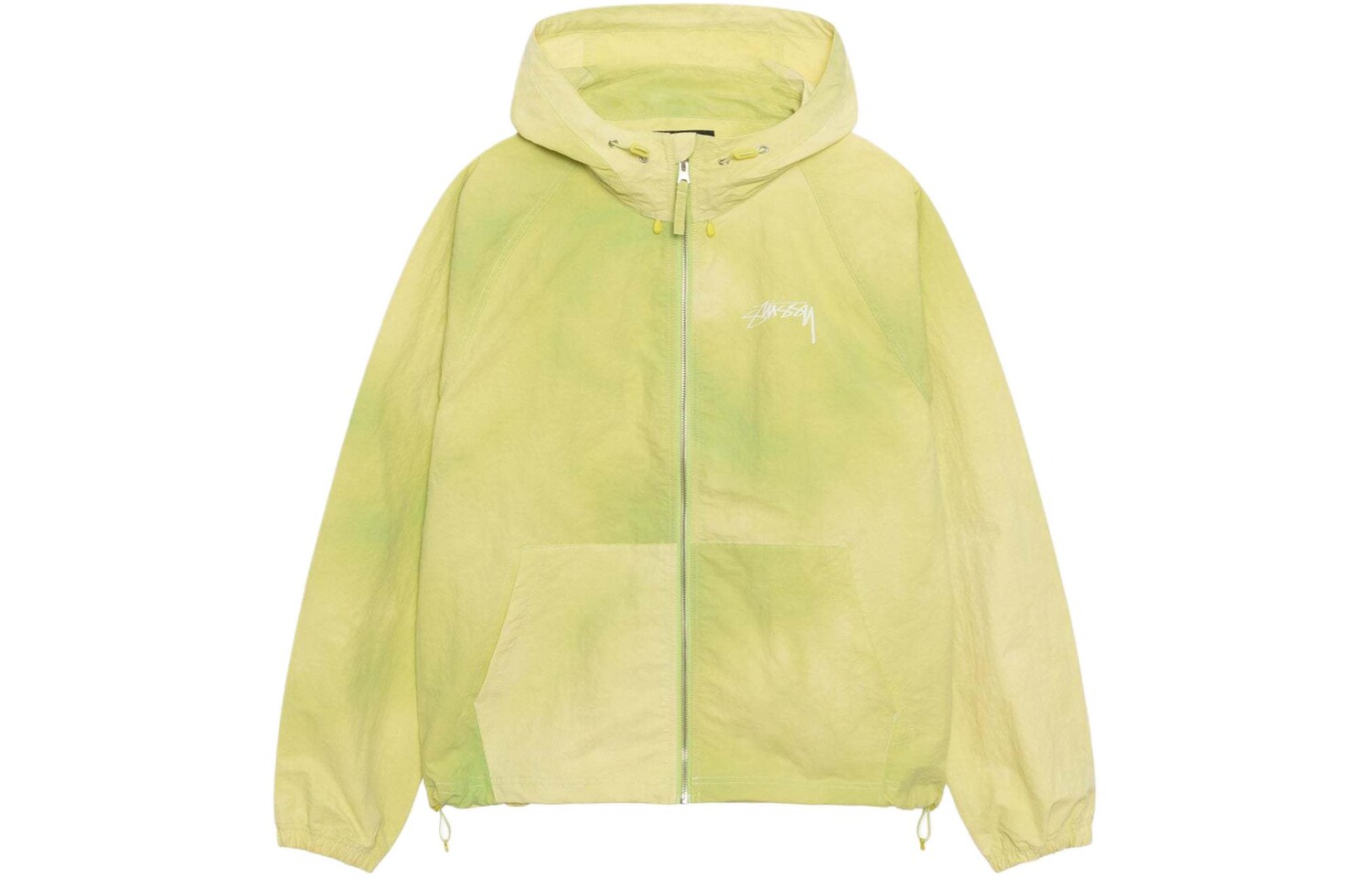 

Куртка Beach Wave Dye Shell Stussy, зеленый