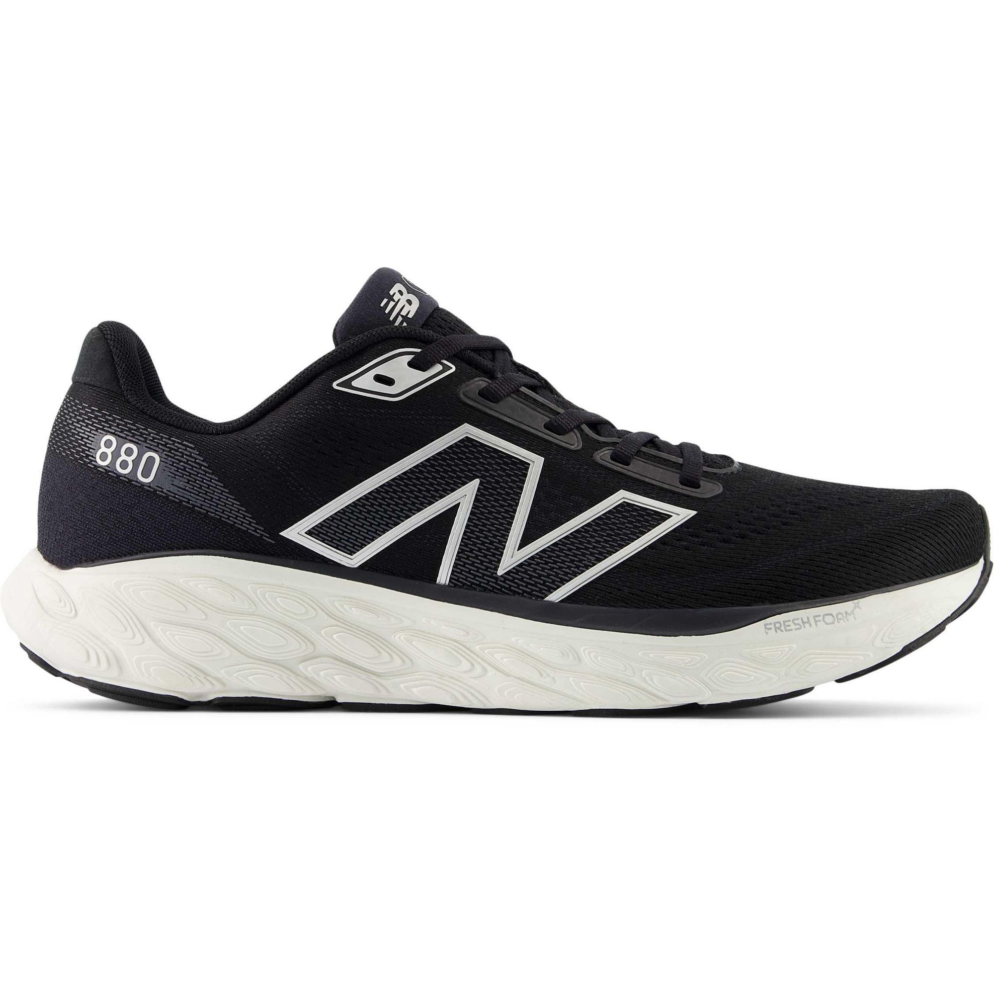

Мужские беговые кроссовки Fresh Foam X 880v14 New Balance, Black/Sea Salt/Silver Metallic