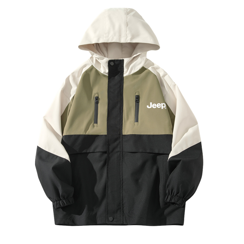 

Куртка для начальной школы Jeep, Nouveau Green (Triple-Layer Thickened Coat)