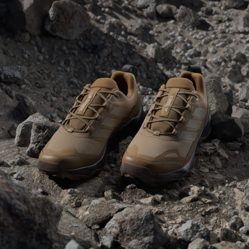 Кроссовки Adidas Terrex Skychaser Ax5 Hiking Shoes, цвет Cardboard/Blanch Cargo/Pure Teal — фото 4