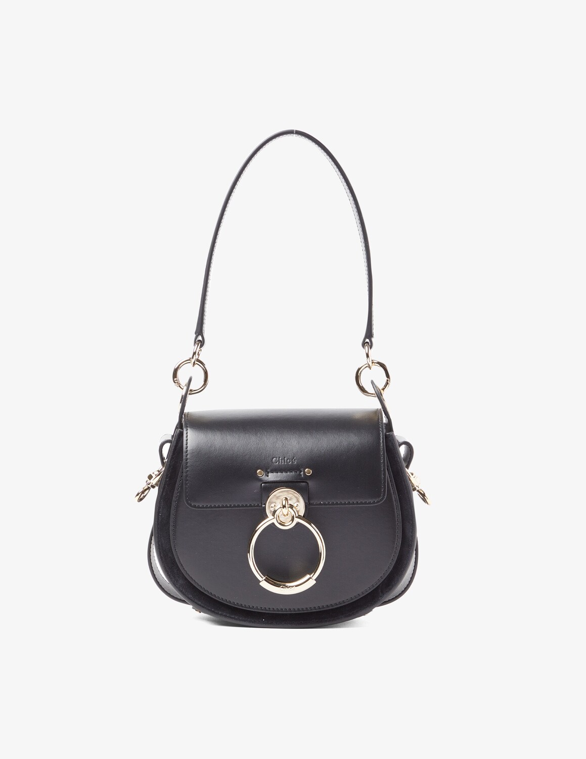 

Сумка Tess с клапаном Chloé, черный