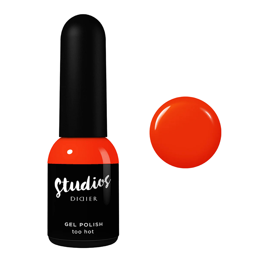 

Гель-Лак для ногтей studios gel polish Didier Lab, цвет too hot, 8 мл