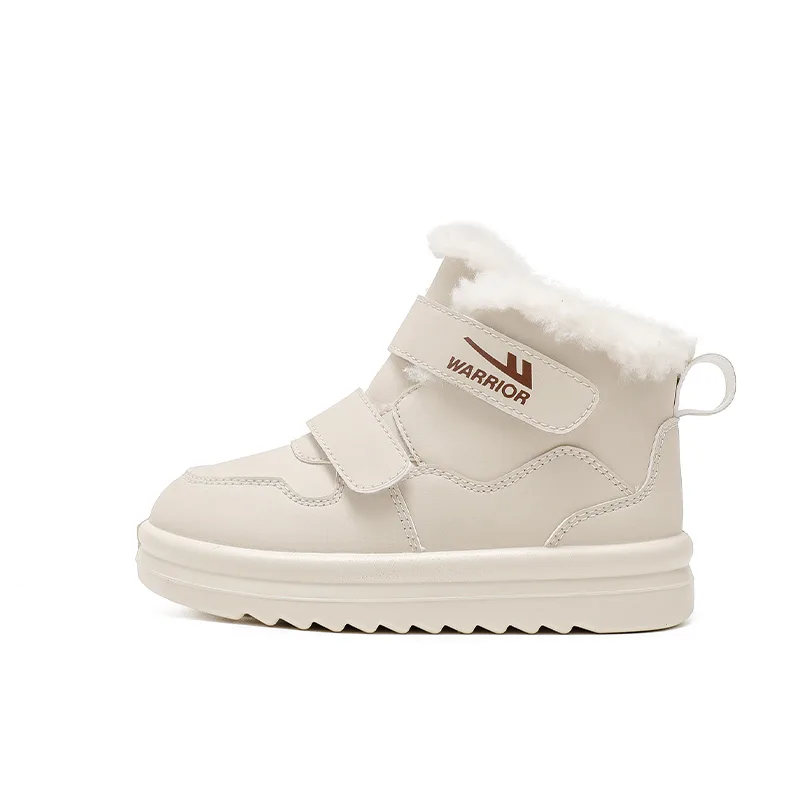 Детские зимние ботинки mid top WARRIOR, бежевый