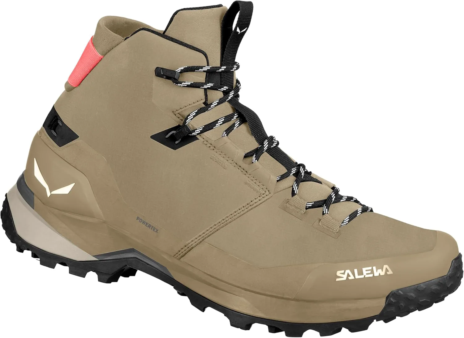 Водонепроницаемые трекинговые ботинки Salewa Puez Mid Powertex для мужчин, для походов и треккинга — фото 4