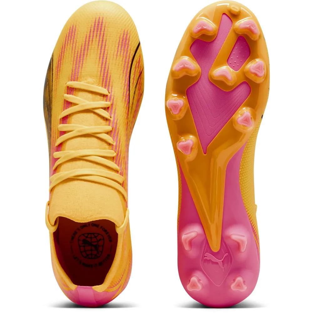 Футбольные бутсы Puma Ultra Match FG/AG Ws, оранжевый — фото 2
