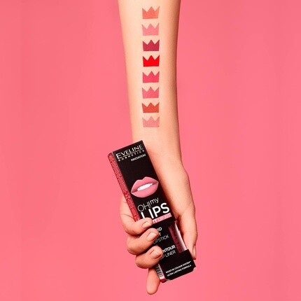 Набор для губ Eveline Cosmetics Oh! My Lips Liquid Matt Lipstick & Lip Liner, 03 Rose Nude — фото 3