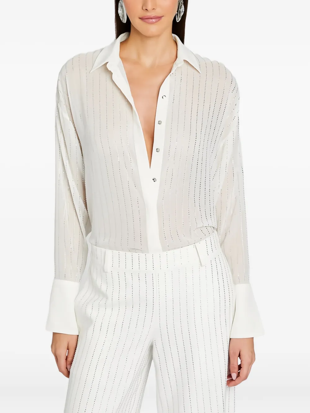 

Украшенный топ Kennedy Retrofete, белый