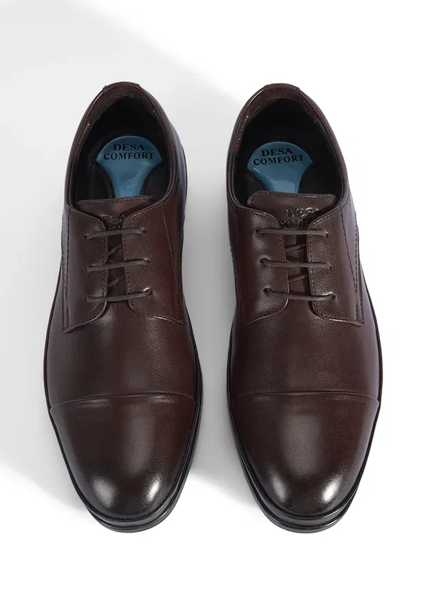 Ботинки мужские Comfort man lace ups Desa, коричневый — фото 3
